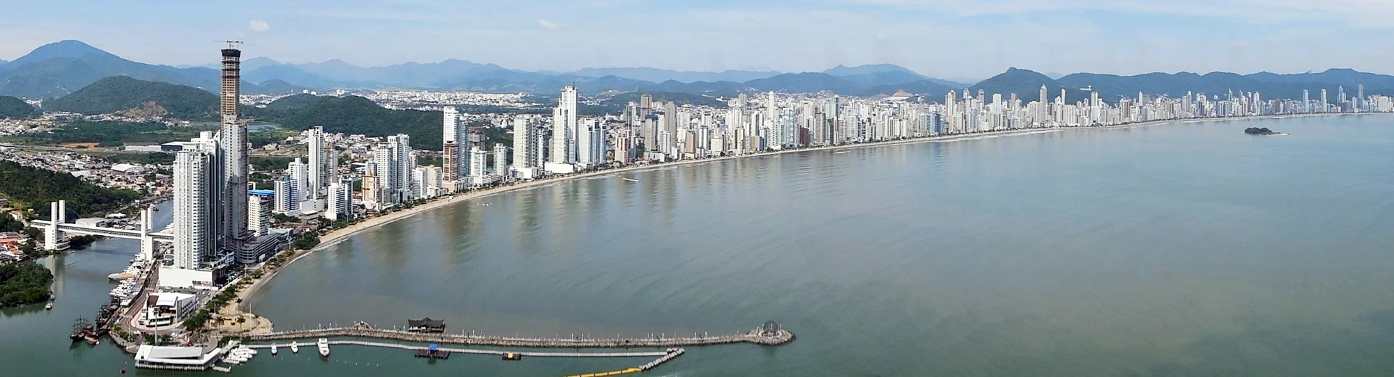 Vista de Balneário Camboriú, Santa Catarina